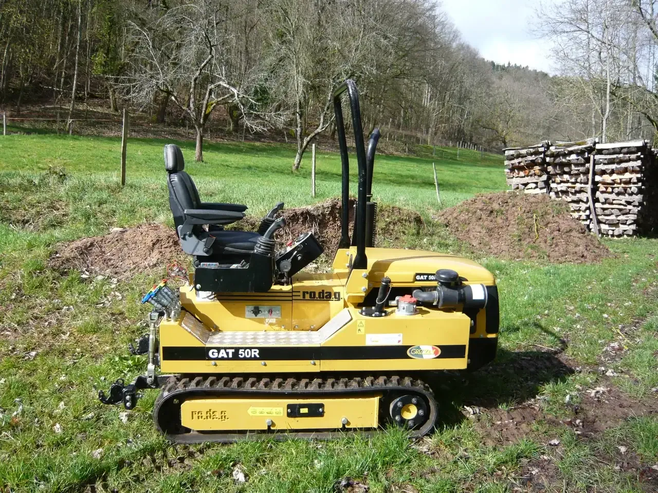 Tracteur sur chenilles